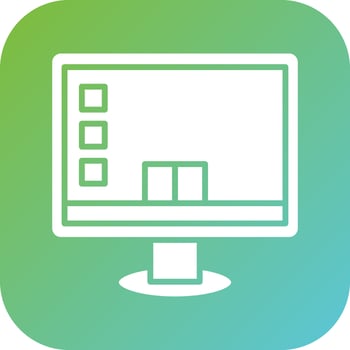 Desktop Vector Icon Style
