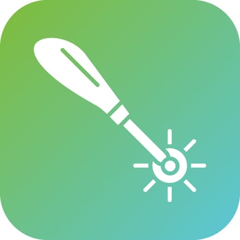 Tracing Wheel Vector Icon Style