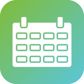 Calendar Vector Icon Style