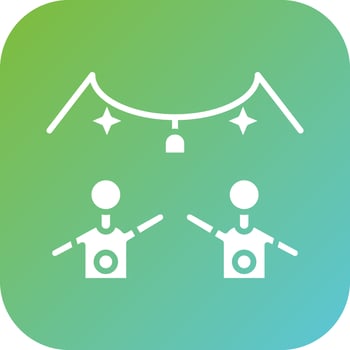 Rave Vector Icon Style