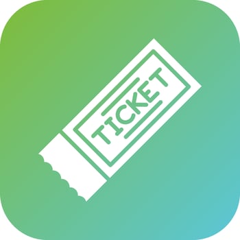 Get Ticket Vector Icon Style