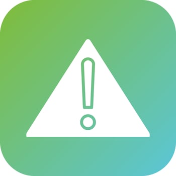 Warning Vector Icon Style
