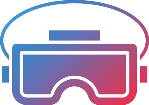 Vector Design Vr Glasses Icon Style