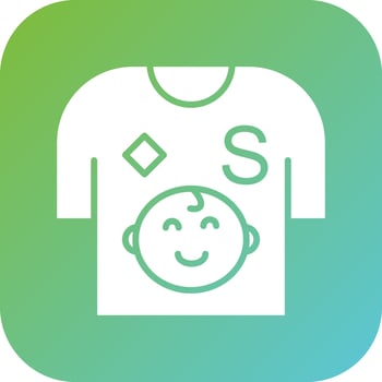 Small Shirt Vector Icon Style