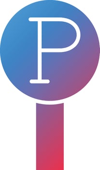 Vector Design Parking Icon Style