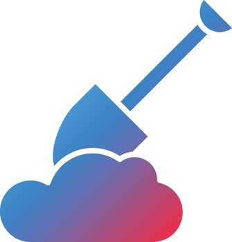 Vector Design Digging Icon Style