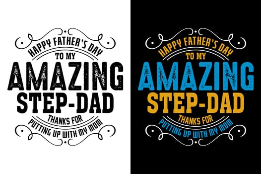 Father t-shirt design, Vector graphic, typographic Pro Vector