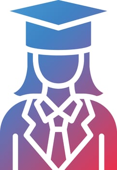 2646 - Female Graduate.eps vector