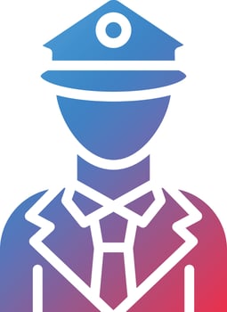 2955 - Police Officer.eps vector