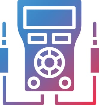 3153 - Voltmeter.eps vector