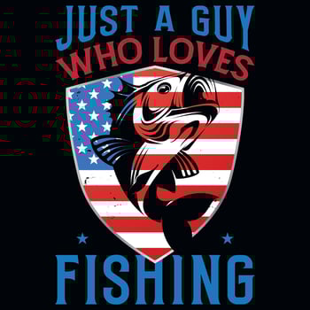 Fishing graphics tshtshirt design vector