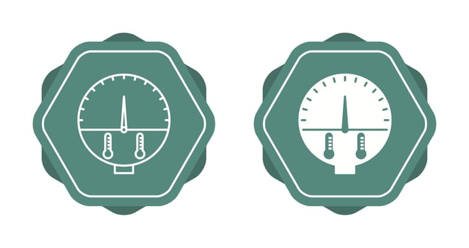Temperature Indicator Vector Icon
