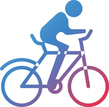 3625 - Cycling.eps vector