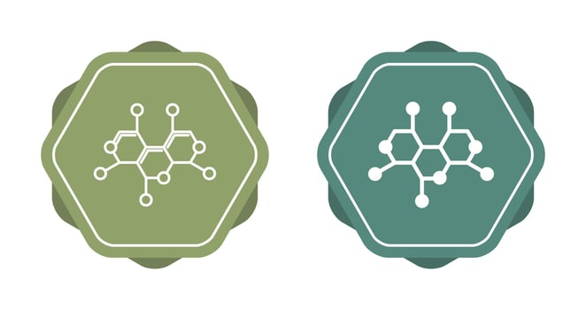 Molecule Structure Vector Icon