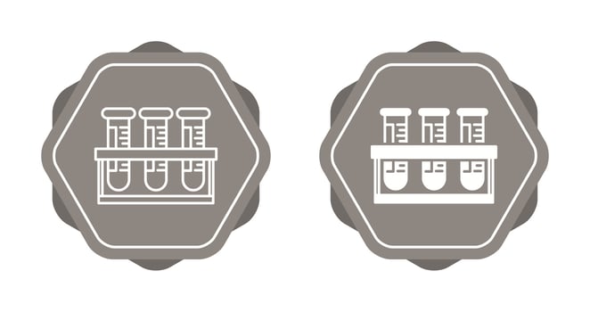 Test Tubes Vector Icon