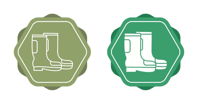 Rain Boots Vector Icon