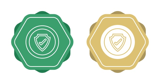 Security Token Vector Icon