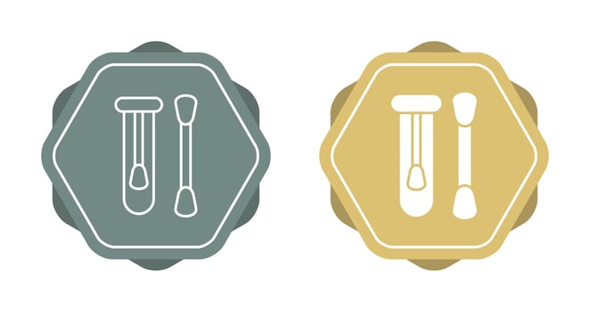 Cotton Swabs Vector Icon