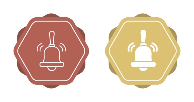 Ring Bell Vector Icon