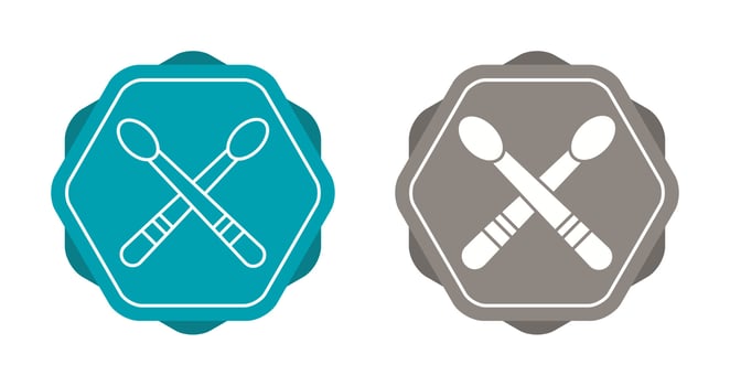 Drumsticks Vector Icon