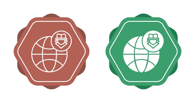 Network Hack Vector Icon