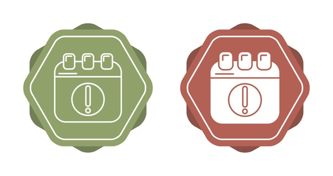 Alert Vector Icon