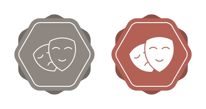 Drama Vector Icon