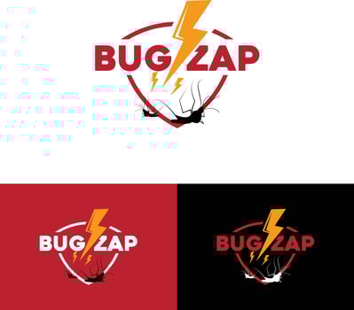 Insect Killer, bug zapper, pest control logo template vector