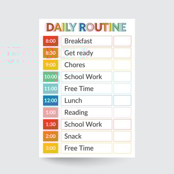 Kids Routine Chart,Daily Routine,Morning Routine,Kids Routine Chart,Kids Daily Schedule,Routine Tracker,Daily Task Tracker,Daily Organizer vector