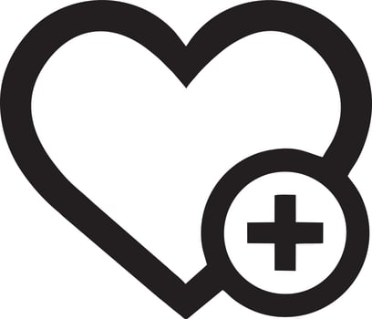 Love icon symbol vector image. Illustration of the valentine day symbol. EPS 10