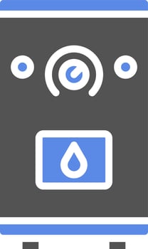 Water Heater Vector Icon Style