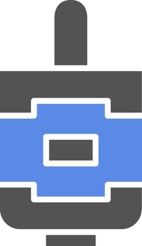 Stepper Motor Vector Icon Style