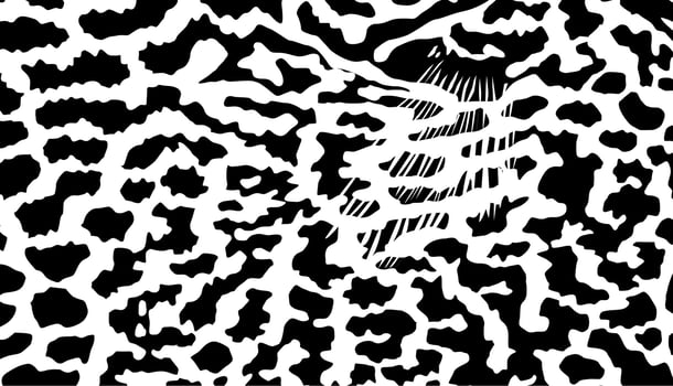 Artistic Motifs Pattern Inspired by Symphysodon or Discus Fish Skin, for decoration, ornate, background, website, wallpaper, fashion, interior, cover, animal print, or graphic design element vector