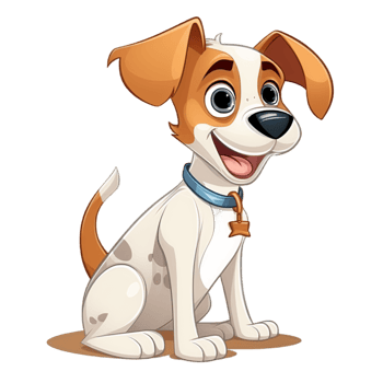 Cartoon cute Dog, png