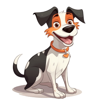 Cartoon cute Dog, png
