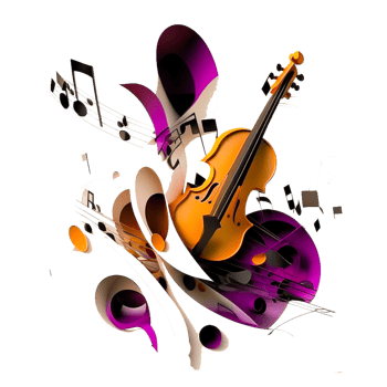 butterfly guitar music icon png