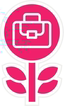 Job Opportunity Vector Icon Style