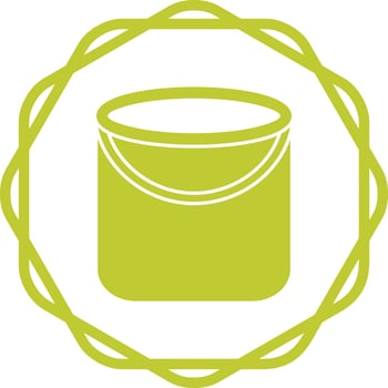 Sand bucket Vector Icon