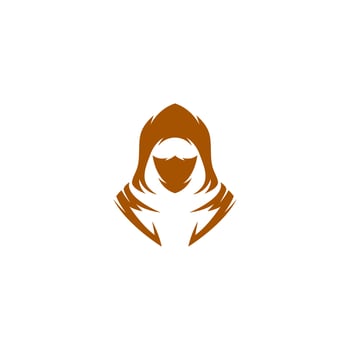 A logo for a company called ghost man vector