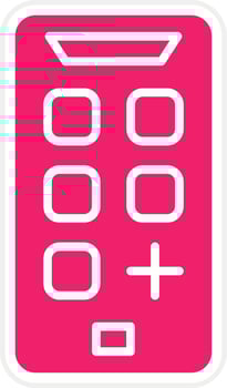 Mobile App Vector Icon Style
