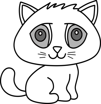 Cat with Big Eyes png
