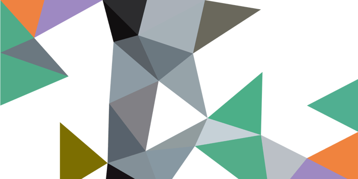 Abstract colorful low poly geometric shapes background png