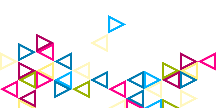 Abstract colorful low poly geometric shapes background png