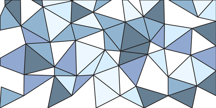 Abstract colorful low poly geometric shapes background png