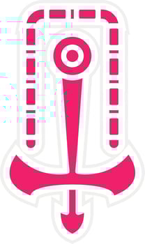 Anchor Vector Icon Style