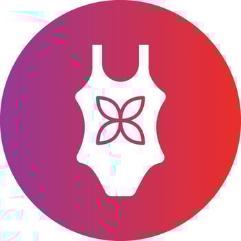 Vector Design Swimsuit Icon Style
