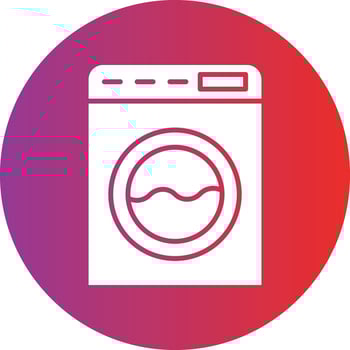 Vector Design Laundry Icon Style