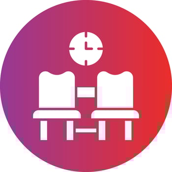 Vector Design Waiting Room Icon Style