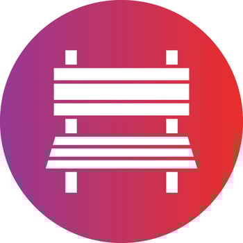 Vector Design Bench Icon Style
