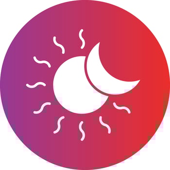 Vector Design Eclipse Icon Style
